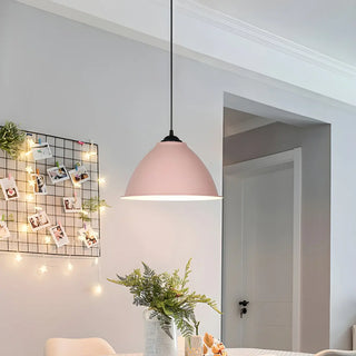 ZOWALA - Contemporary Bowl Aluminum Dining Room Pendant Light Image - 1