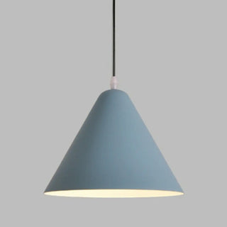 ZOWALA - Contemporary Colorful Aluminum Cone Pendant Light Image - 10