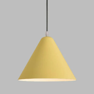 ZOWALA - Contemporary Colorful Aluminum Cone Pendant Light Image - 9