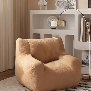 Modern Adjustable Smoked Barrel and Arched Floor Lamp Zawala Image - 6