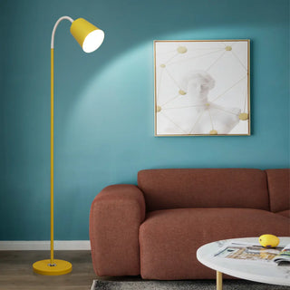 ZOWALA - Adjustable Modern Colorful Barrel Metal Floor Lamp Image - 5