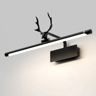 ZOWALA - Artistic Deer Antler and Linear Vanity Wall Light Image - 5