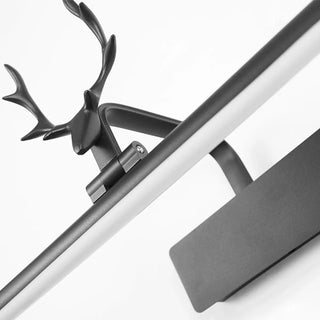 ZOWALA - Artistic Deer Antler and Linear Vanity Wall Light Image - 7