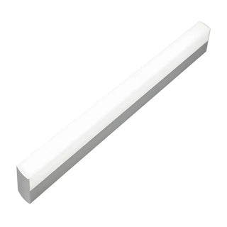 Modern Rectangular White Bathroom Vanity Wall Light Zawala Image - 5