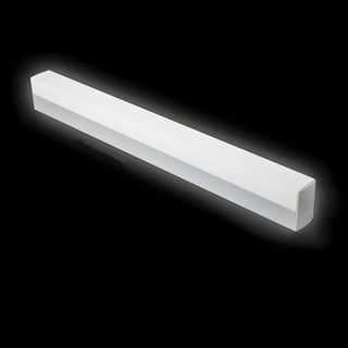 Modern Rectangular White Bathroom Vanity Wall Light Zawala Image - 6