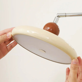 Adjustable Round Metal Bedroom Swing Arm Wall Sconce Zawala Image - 15