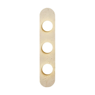 Modern Minimalist Beige Stone Wall Light Fixture Zawala Image - 9