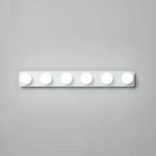 Modern Rectangular LED White Ball Wall Light Bar Zawala Image - 10