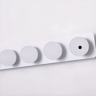 Modern Rectangular LED White Ball Wall Light Bar Zawala Image - 11