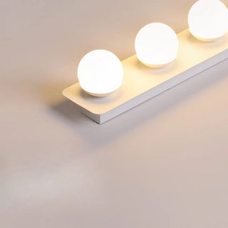 Modern Rectangular LED White Ball Wall Light Bar Zawala Image - 12