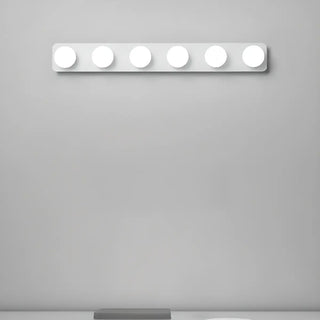 Modern Rectangular LED White Ball Wall Light Bar Zawala Image - 4