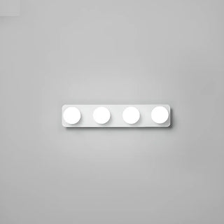 Modern Rectangular LED White Ball Wall Light Bar Zawala Image - 8