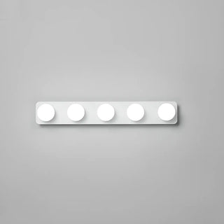 Modern Rectangular LED White Ball Wall Light Bar Zawala Image - 9
