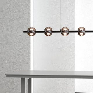 ZOWALA - Modern Black 6-Light Globe Island Light Image - 5