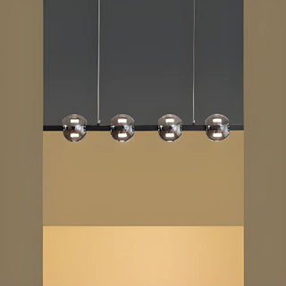 ZOWALA - Modern Black 6-Light Globe Island Light Image - 6