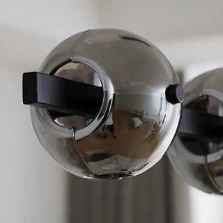 ZOWALA - Modern Black 6-Light Globe Island Light Image - 8