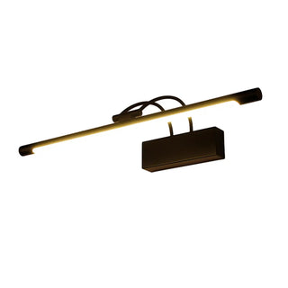 Adjustable Black Metal Modern Linear LED Vanity Lamp Zawala Image - 11