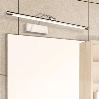 Adjustable Black Metal Modern Linear LED Vanity Lamp Zawala Image - 2