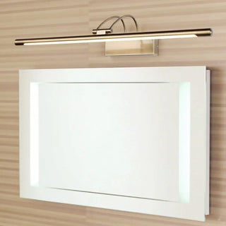 Adjustable Black Metal Modern Linear LED Vanity Lamp Zawala Image - 3