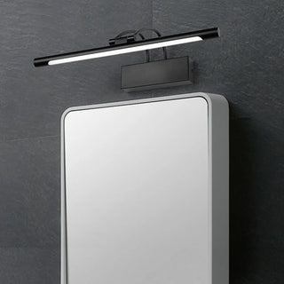 Adjustable Black Metal Modern Linear LED Vanity Lamp Zawala Image - 6