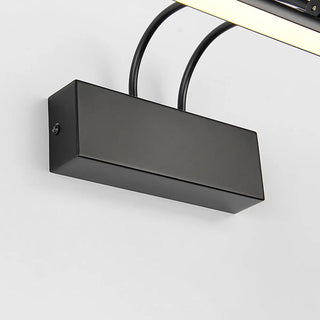 Adjustable Black Metal Modern Linear LED Vanity Lamp Zawala Image - 8