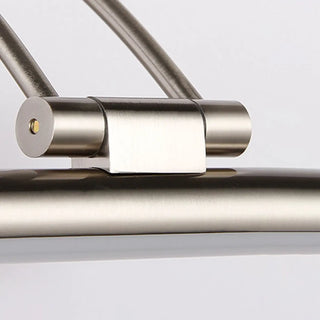 Adjustable Black Metal Modern Linear LED Vanity Lamp Zawala Image - 9