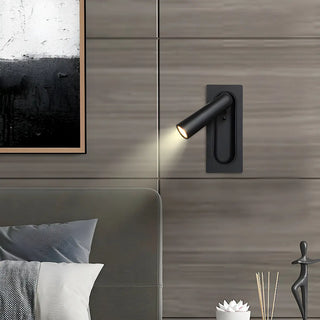 Adjustable Recessed Cylinder LED Reading Wall Sconce Zawala Image - 1