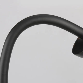 Modern Cone Black Adjustable Metal LED Floor Lamp Zawala Image - 9