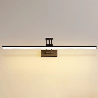Simple Black Linear Adjustable Vanity Light Fixture Zawala Image - 15