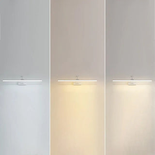 Simple Black Linear Adjustable Vanity Light Fixture Zawala Image - 4