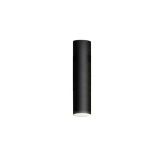 ZOWALA - Modern Black Aluminum Cylinder LED Flush Mount Light Image - 8