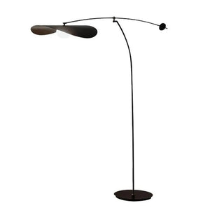 Modern Simple Black Arms Metal Arc Floor Light Lamp Zawala Image - 10