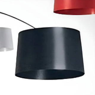 Modern Black Barrel Arc Metal Living Room Floor Lamp Zawala Image - 14