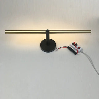 ZOWALA - Modern Simple Gold Cylinder Bathroom Vanity Light Image - 2