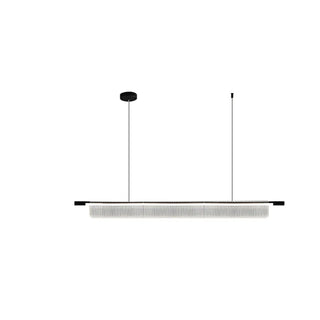 ZOWALA - Exquisite Clear Rectangle Kitchen Island Pendant Light Image - 15