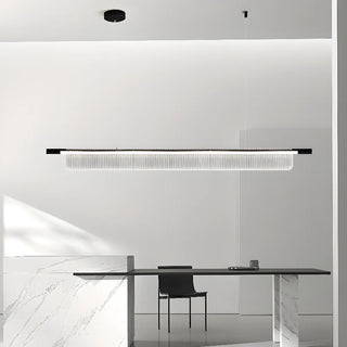 ZOWALA - Exquisite Clear Rectangle Kitchen Island Pendant Light Image - 3