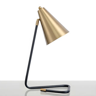Living Room Stylish Metal Cone Shape Modern Table Lamp Zawala Image - 10
