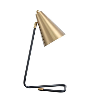 Living Room Stylish Metal Cone Shape Modern Table Lamp Zawala Image - 11