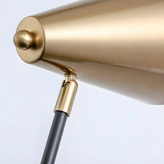 Living Room Stylish Metal Cone Shape Modern Table Lamp Zawala Image - 7