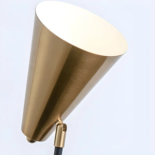 Living Room Stylish Metal Cone Shape Modern Table Lamp Zawala Image - 8