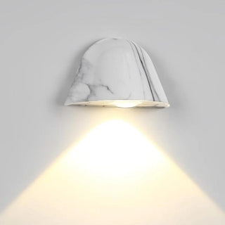 Simple Cone Metal Dimmable LED Small Wall Light Black Zawala Image - 2