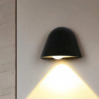 Simple Cone Metal Dimmable LED Small Wall Light Black Zawala Image - 8