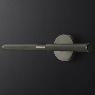 ZOWALA - Modern Sleek Black Cylinder LED Bathroom Vanity Light Image - 14