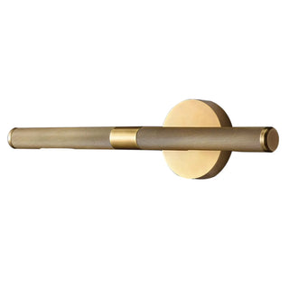 ZOWALA - Modern Sleek Black Cylinder LED Bathroom Vanity Light Image - 15