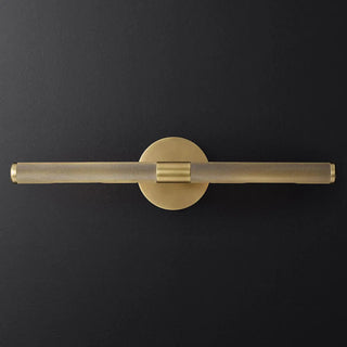 ZOWALA - Modern Sleek Black Cylinder LED Bathroom Vanity Light Image - 6