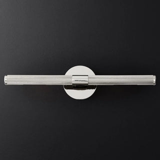 ZOWALA - Modern Sleek Black Cylinder LED Bathroom Vanity Light Image - 7