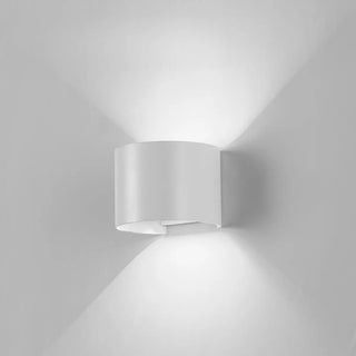 Modern Black Cube Outdoor Up Down Wall Sconce Zawala Image - 12