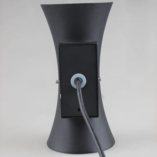 Black Modern Curved Aluminum Outdoor LED Wall Light Zawala Image - 6