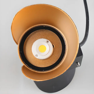 Black Modern Curved Aluminum Outdoor LED Wall Light Zawala Image - 7