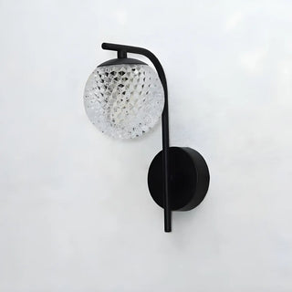 Stylish Globe Outdoor Bi-pin Small Wall Light Black Zawala Image - 3